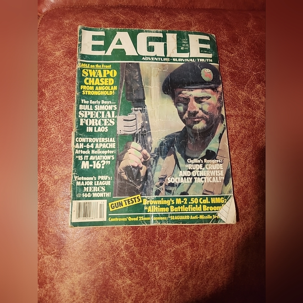 Eagle Magazine: Adventure Survival Truth Oct. 1982 Issue